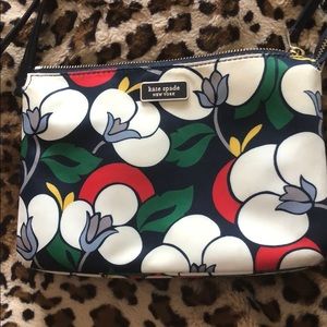Kate spade floral crossbody